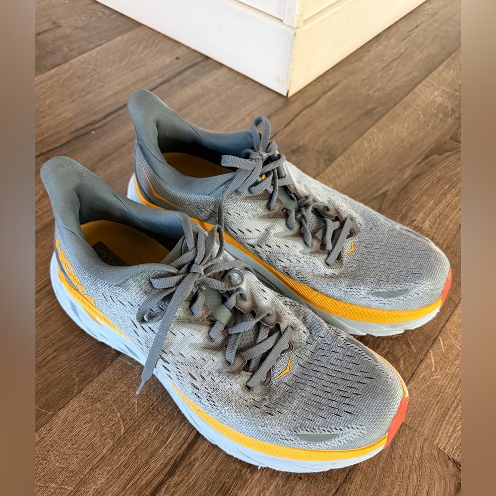 Hoka One One Men's Clifton 8 Blue Running Sneakers 1119393 GBMS Size 9.5 D - Picture 8 of 13